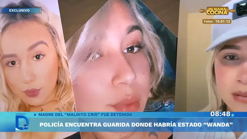 Expareja de Maldito Cris siguió escondida en el Perú, según la PNP