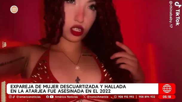 Expareja de mujer descuartizada y hallada en La Atarjea fue asesinada en 2022. Foto: América Noticias