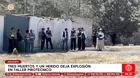 Explosión en taller pirotécnico en Arequipa deja tres muertos