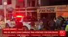 Explosión en Trujillo deja al menos 20 casas dañadas por atentado