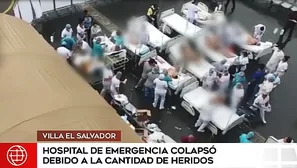 Todo el Hospital de Villa El Salvador, incluido su estacionamient