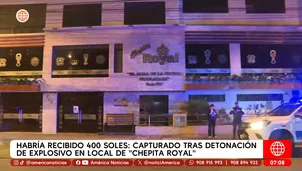 Explosión en Chepita Royal de SMP deja daños materiales. / Video: América Noticias