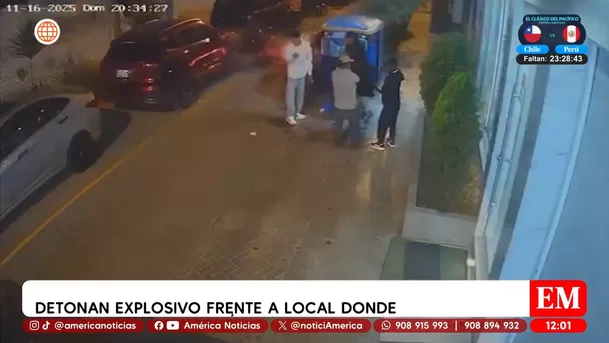 Explosivo estalla en evento con Chacalón Jr. en Ate: hay cuatro heridos y un detenido/ América Noticias Explosivo estalla en evento con Chacalón Jr. en Ate: hay cuatro heridos y un detenido/ América Noticias