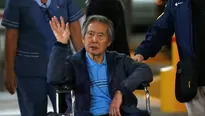 Alberto Fujimori fue internado por problemas en el coraz&oacute;n. Video: Canal N / Foto:El Comercio