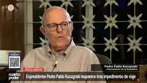El expresidente Pedro Pablo Kuczynski reapareció públicamente tras años de silencio, luego de que una nueva orden judicial le prohibiera salir del país por 18 meses. Video: Cuarto Poder
