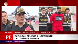 Expulsan del país a integrante de Tren de Aragua. Foto y video: América Noticias