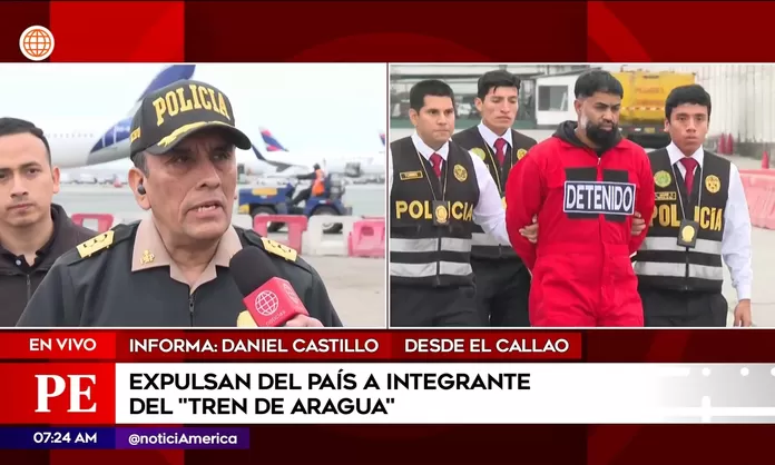 Callao: Expulsan a Chile a integrante del Tren de Aragua