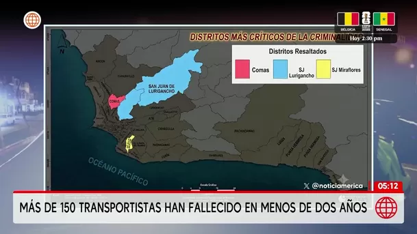 Extorsión al transporte deja 152 muertos en Lima y Callao. Foto: América Noticias Extorsión al transporte deja 152 muertos en Lima y Callao. Foto: América Noticias