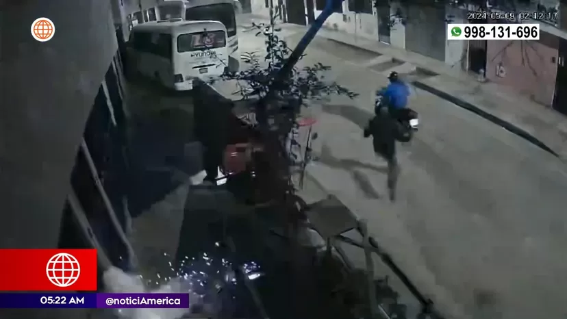 Extorsionadores arrojan explosivo en casa de dueño de distribuidora de gas en San Martín de Porres