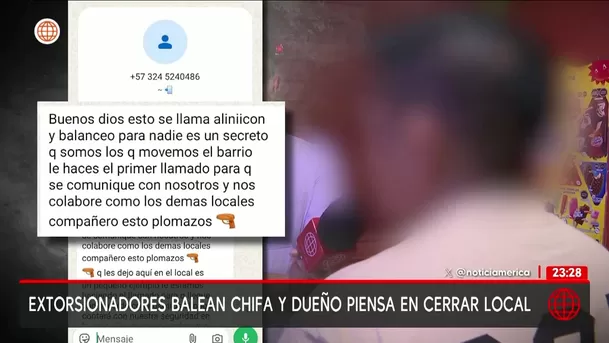 Captura: América Noticias Captura: América Noticias