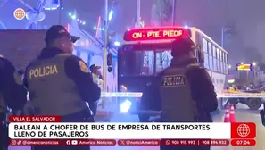 Conductor de la empresa Vipusa fue baleado por presuntos extorsionadores. Foto y video: AN