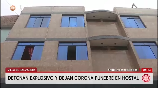 Atacan hostal, dejan explosivo y corona fúnebre en VES/ América Noticias Atacan hostal, dejan explosivo y corona fúnebre en VES/ América Noticias