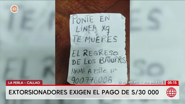Extorsionadores incendian panadería con clientes en el Callao. Foto: América Noticias