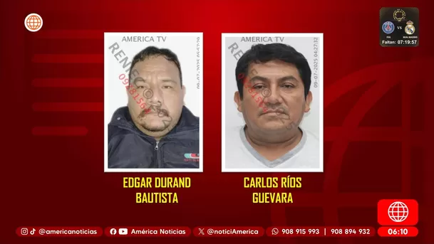 Extorsionadores matan a balazos a chofer y cobrador de bus en Carabayllo. Foto: América Noticias