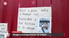 Extorsiones y asesinatos desatan terror en rutas de transporte