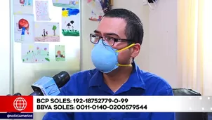 Martín necesita 150 mil dólares para viajar y continuar su lucha contra el cáncer. Foto y video: América Noticias