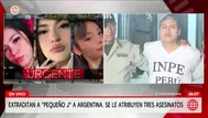 Extraditan a alias Pequeño J por triple asesinato en Argentina