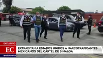 Fueron trasladados en un contingente fuertemente armado 