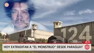 Extraditan hoy desde Paraguay a Erick Moreno alias El monstruo