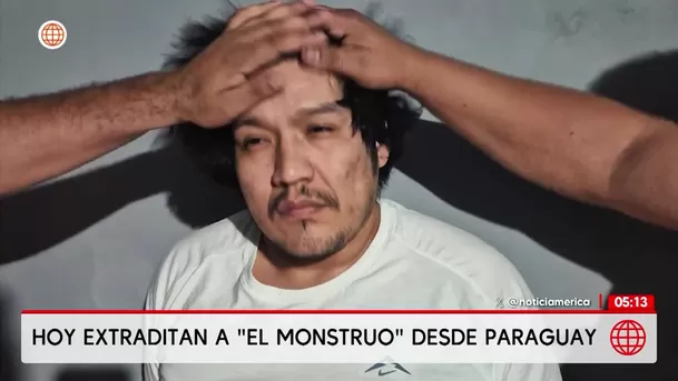Extraditan hoy desde Paraguay a Erick Moreno Hernández alias El monstruo. Foto: América Noticias