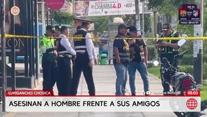 Extranjero es asesinado de un disparo en Lurigancho-Chosica. Foto y video: América Noticias