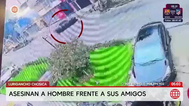 Extranjero es asesinado de un disparo en Lurigancho-Chosica. Foto: América Noticias