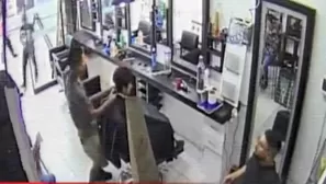 Según denunciaron, no es la primera vez que esta barbería sufre un robo. Foto: captura de TV