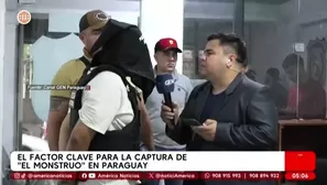 El factor clave para la captura de "El monstruo". Foto y video: AN 