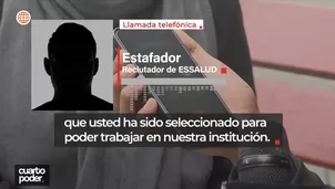 OFERTAS LABORALES FALSAS EN PERÚ