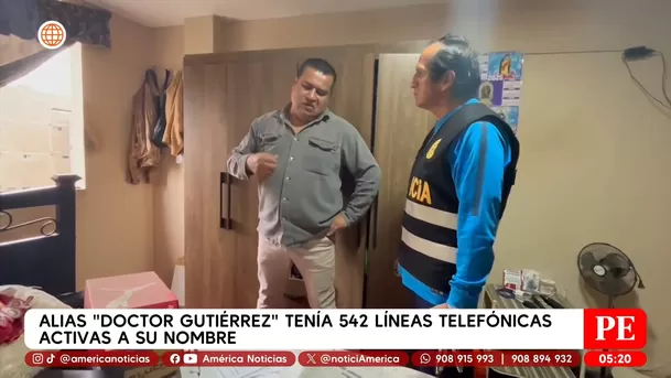 Alias Doctor Gutiérrez estafaba a familias de pacientes graves. Foto: América Noticias