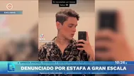 Falso influencer que estafó a decenas con celulares de alta gama