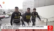 Falso médico estafó a familias con pacientes graves en hospitales