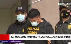 Falso taxista pepeaba y asaltaba a sus pasajeros - Noticias de monstruo-de-chiclayo