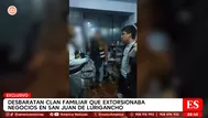 Familia cae por extorsionar negocios: eran “Las Hienas del 10”