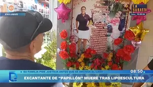 Familia de cantante de Papillón exige justicia en Iquitos. Foto y video: América TV