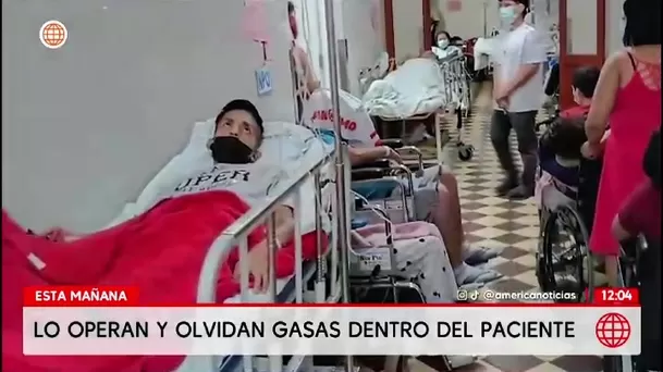 Denuncian negligencia médica en paciente operado en Hospital Loayza/ América Noticias