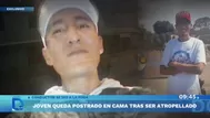 Familia exige captura de conductor que atropelló a joven en Villa María del Triunfo