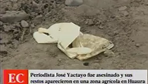 José Yactayo. América Noticias