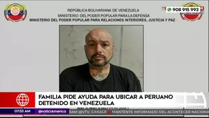 Familia pide ayuda para liberar a peruano detenido en Venezuela. Foto y video: América Noticias