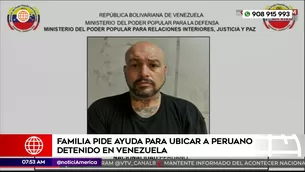 Familia pide ayuda para liberar a peruano detenido en Venezuela. Foto y video: América Noticias