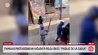 Familias se enfrentan con cuchillos y armas de fuego en el Callao