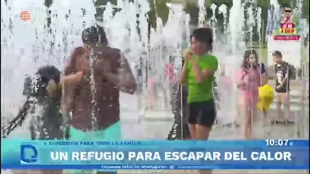 Verano en Lima: El Circuito Mágico del Agua se convierte en el oasis de las familias/ Domingo al Día