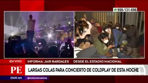 Algunos fanáticos han realizado turnos frente al estadio desde la semana pasada.