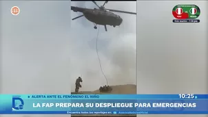 Fuerza Aérea del Perú alista unidades y tecnología para responder ante emergencias. Foto y video: Domingo al día