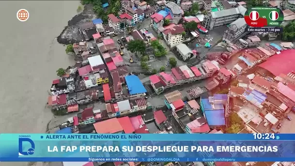 Fuerza Aérea del Perú alista unidades y tecnología para responder ante emergencias. Foto: Domingo al día Fuerza Aérea del Perú alista unidades y tecnología para responder ante emergencias. Foto: Domingo al día