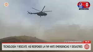 La Fuerza Aérea del Perú cuenta con aeronaves, drones y equipos / Video: América Noticias