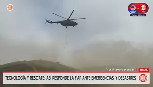 La Fuerza Aérea del Perú cuenta con aeronaves, drones y equipos / Video: América Noticias