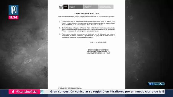 FAP halla nuevas piezas del avión KT-1P. Foto: Canal N FAP halla nuevas piezas del avión KT-1P. Foto: Canal N