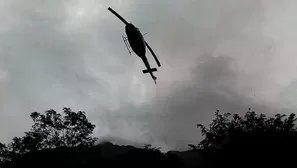 Helicóptero fue hallado luego de horas de búsqueda. Foto referencial: Andina / Video: Canal N