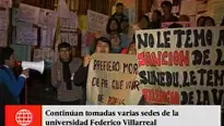 Los estudiantes llegaran a la sede de la Sunedu marchando